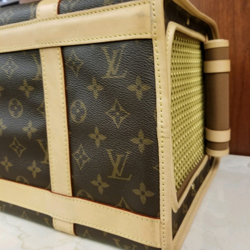 💯 Louis Vuitton Dog Carrier - Picture 6 of 8